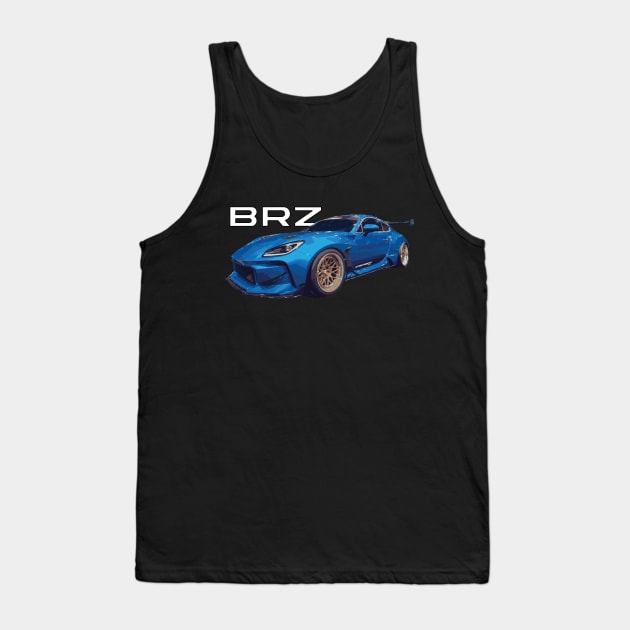 SEMA STREET HUNTER BRZ World Rally Blue gr86 zc6 Tank Top by cowtown_cowboy